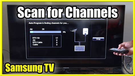 how to force add ota chanel samsung tv|Samsung tv antenna auto program.